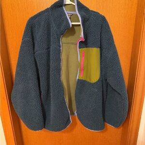 Eddie Bauer Chilali Faux shearling Fleece Jacket